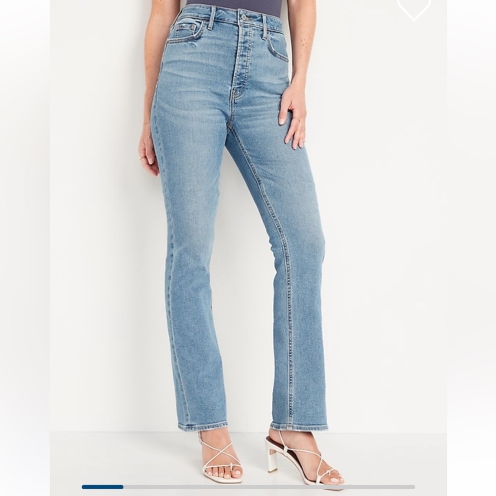 Old Navy Kicker Boot Cut Jeans Size 6